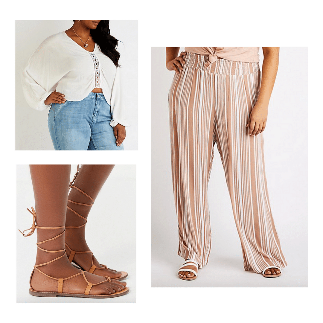 Bohemian bridal shower outfit