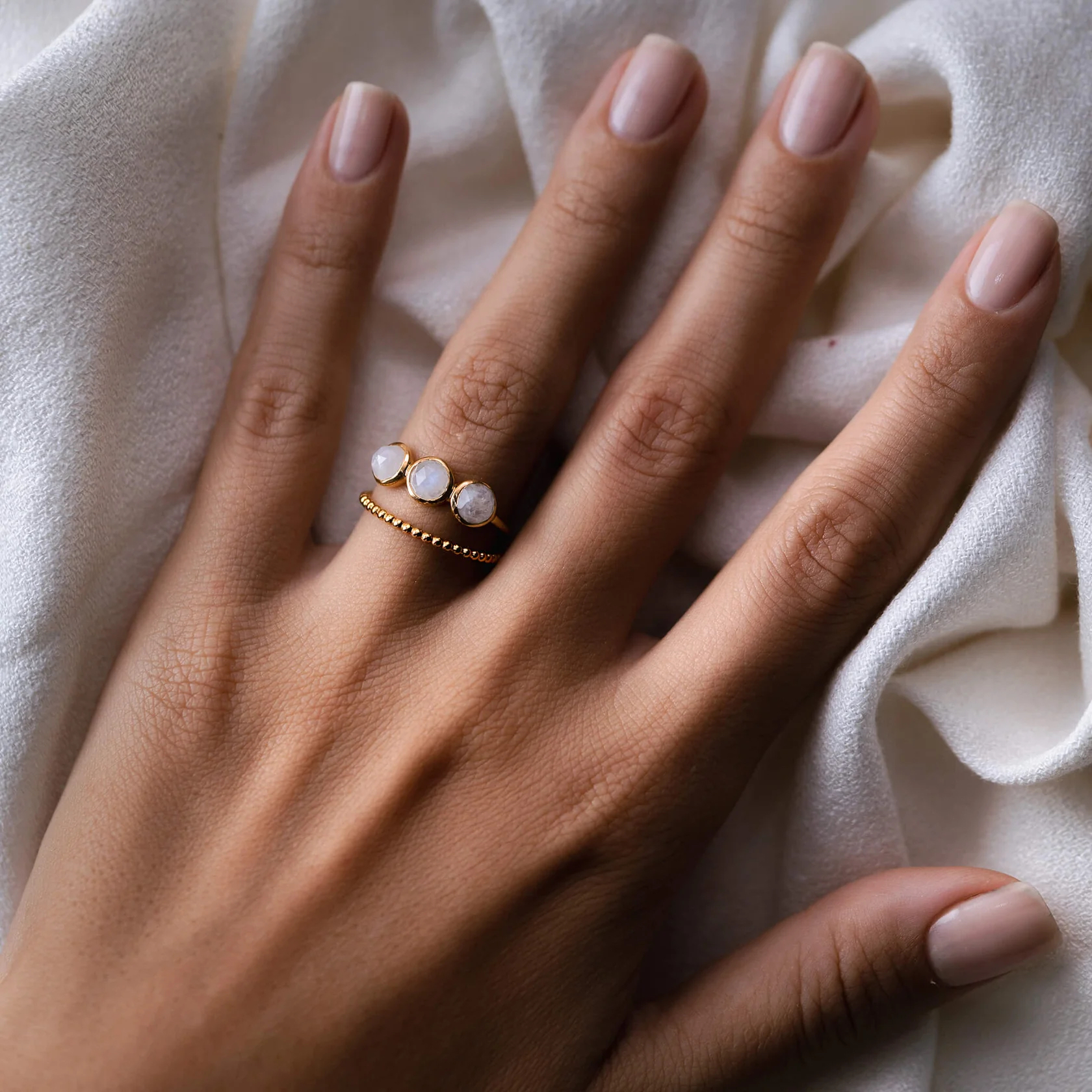 Moonstone Ring - geminis love